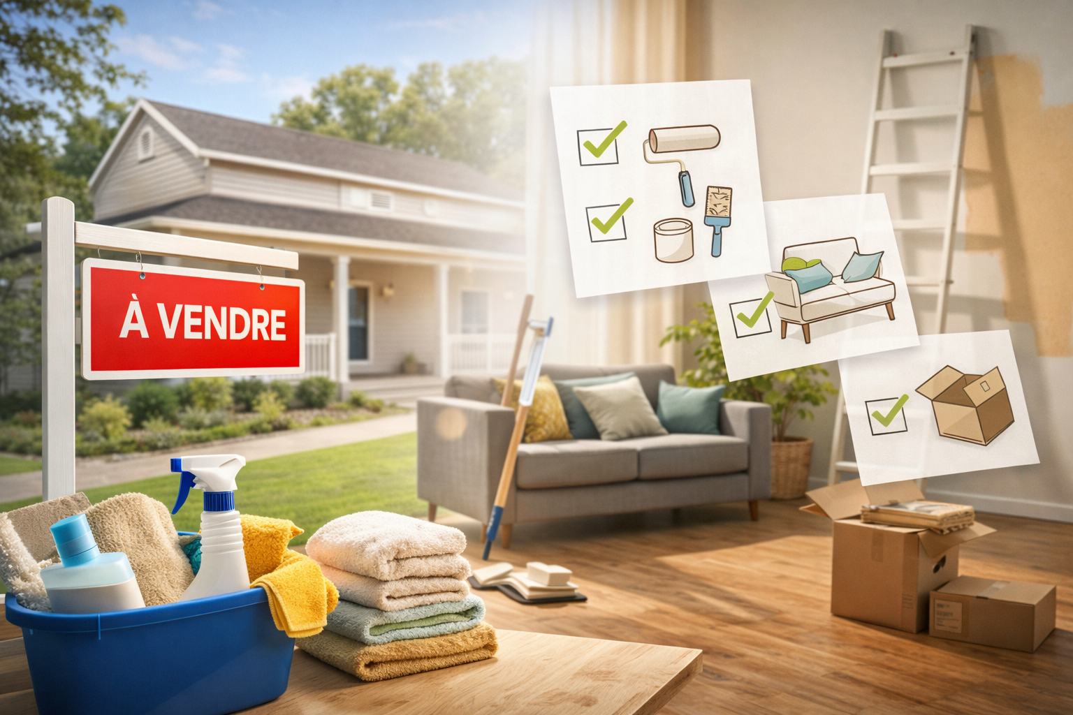 Comment préparer sa maison avant une vente : le guide complet