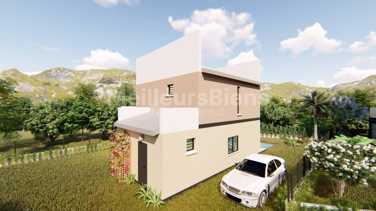 VILLA de standing de type f4 st benoit