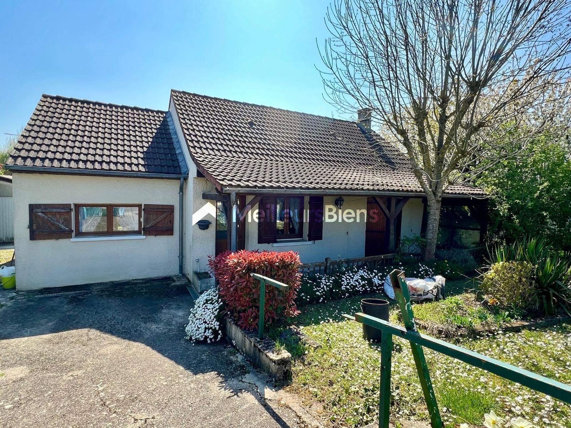 Maison de plain-pied - 66 m² - 3 chambres