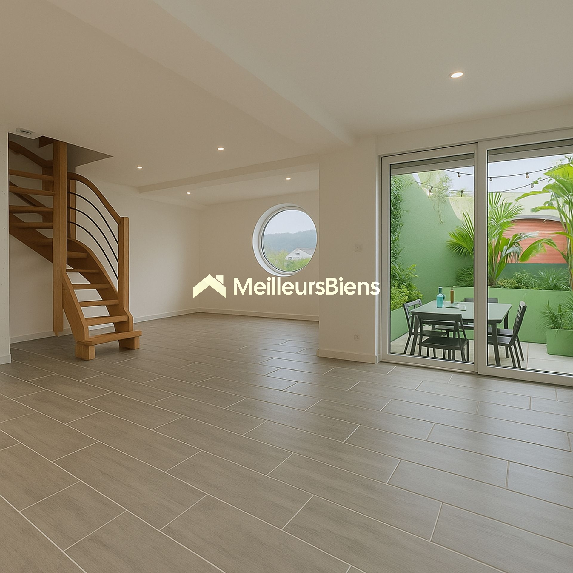 Duplex F5 rénové à Valdoie – 88 m² avec 2 terrasses, garage et stationnement privé