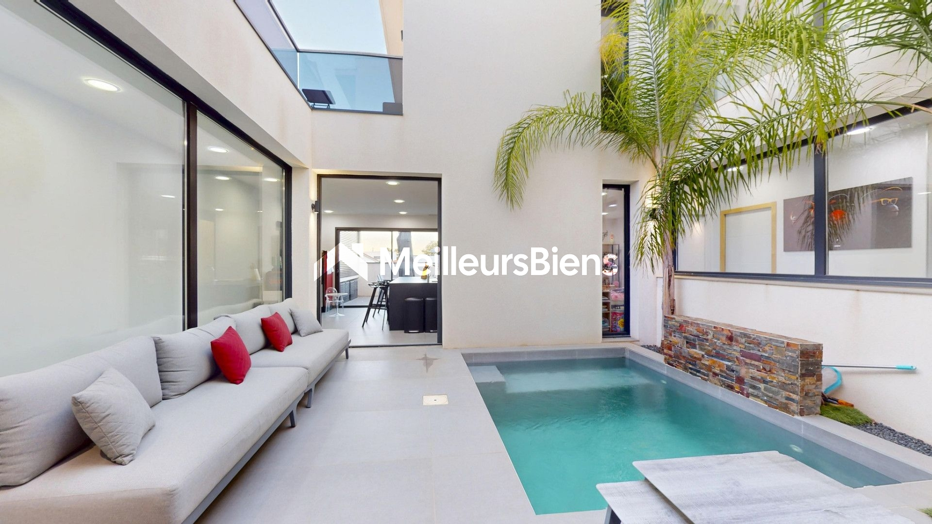 Villa contemporaine T5 secteur prisé de Pollestres Prestations haut de gamme