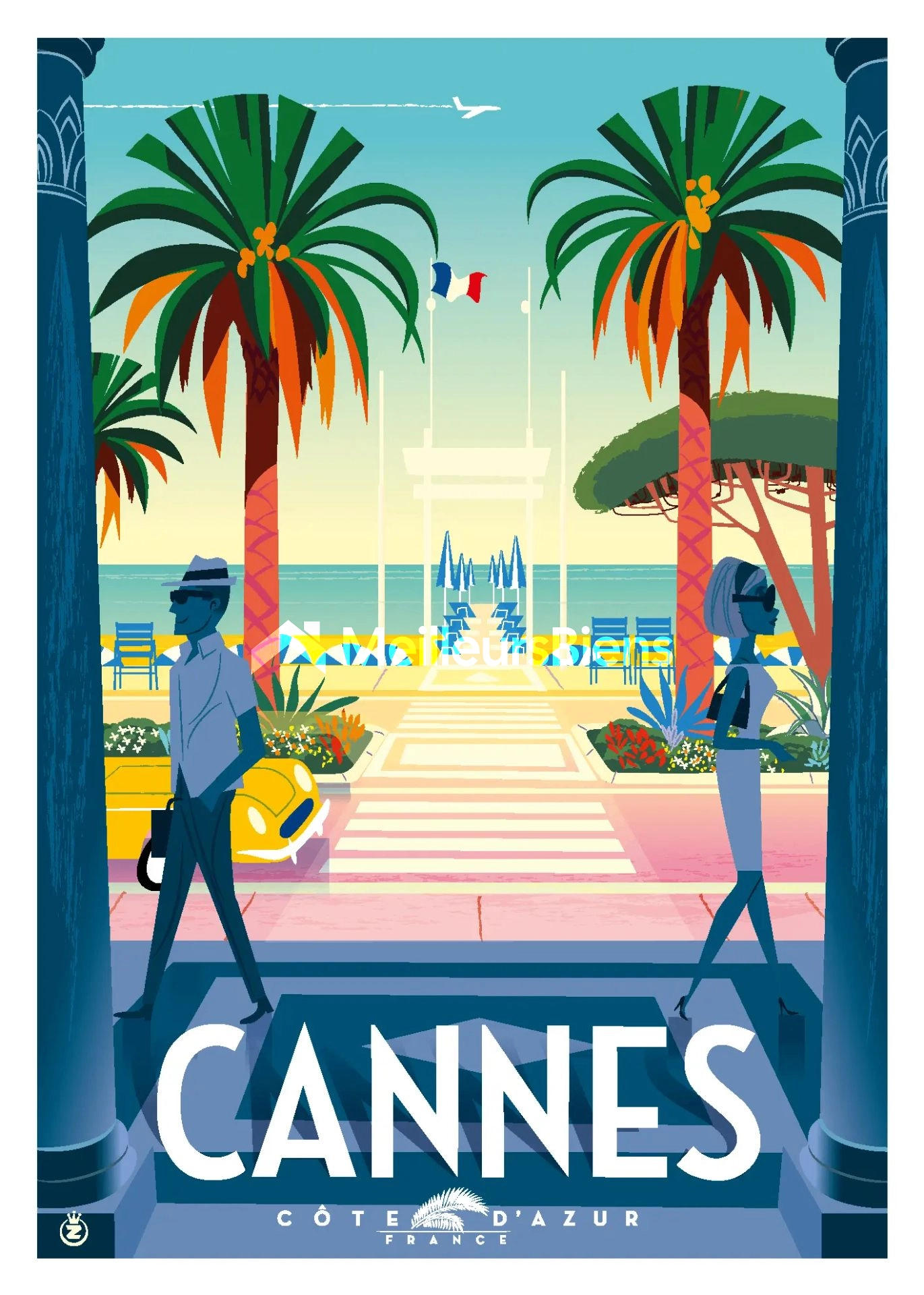 Cannes-Banane : Emplacement premium, droit au bail commerce ou profession libérale + parking