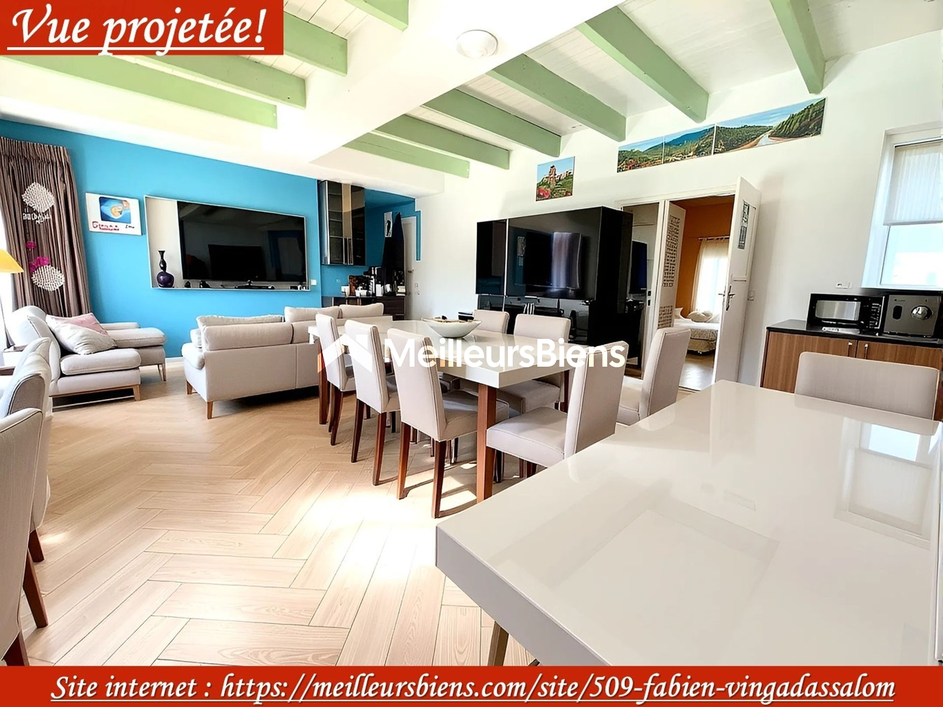 Longere traditionnellle en pierre de taille (corps de ferme anciennement)