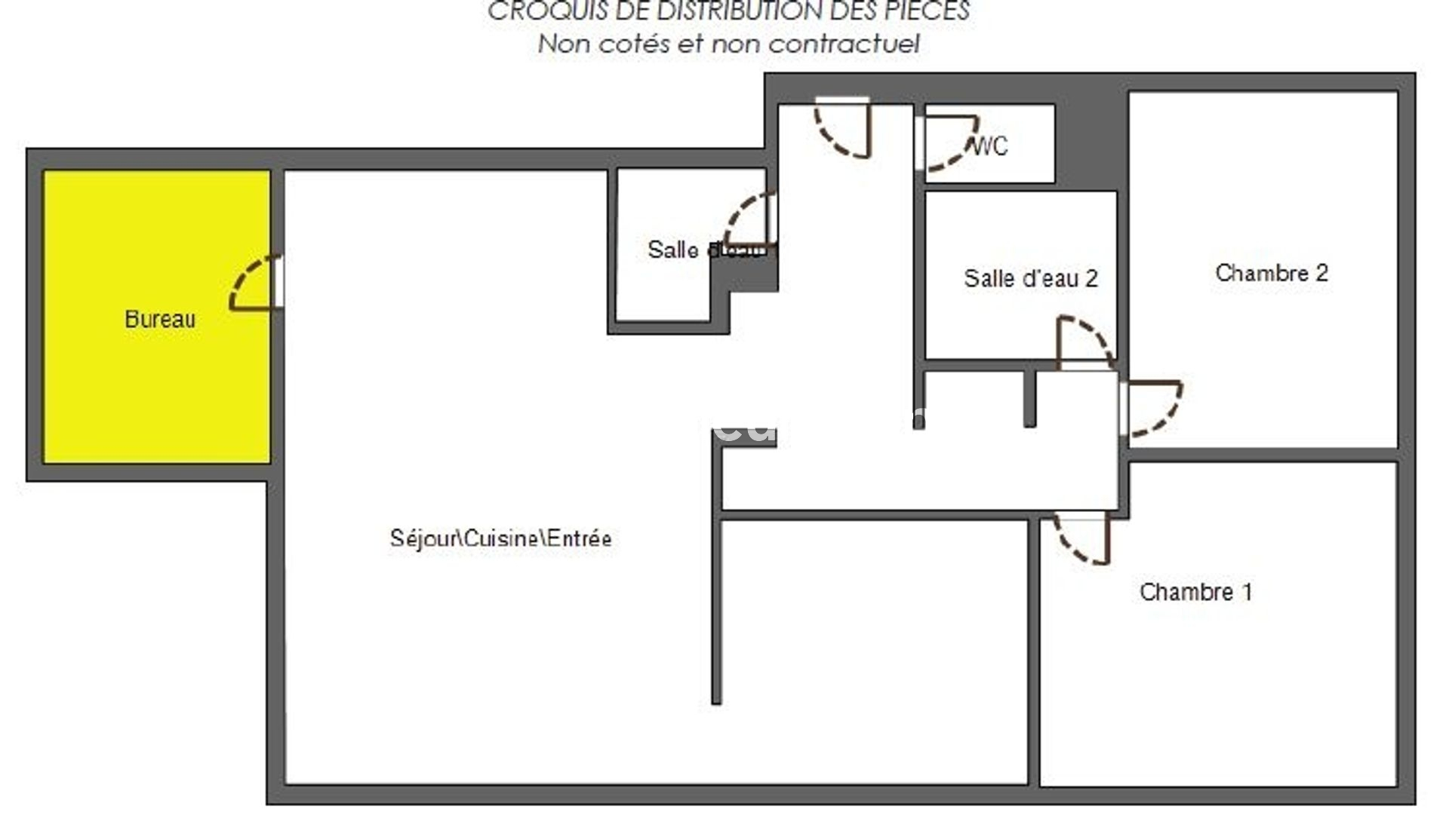 Le Cannet: Co- Exclusivité : Rare ,98 m2, comme une maison, appartement rez de jardin clair et calme, grand jardin et piscine.