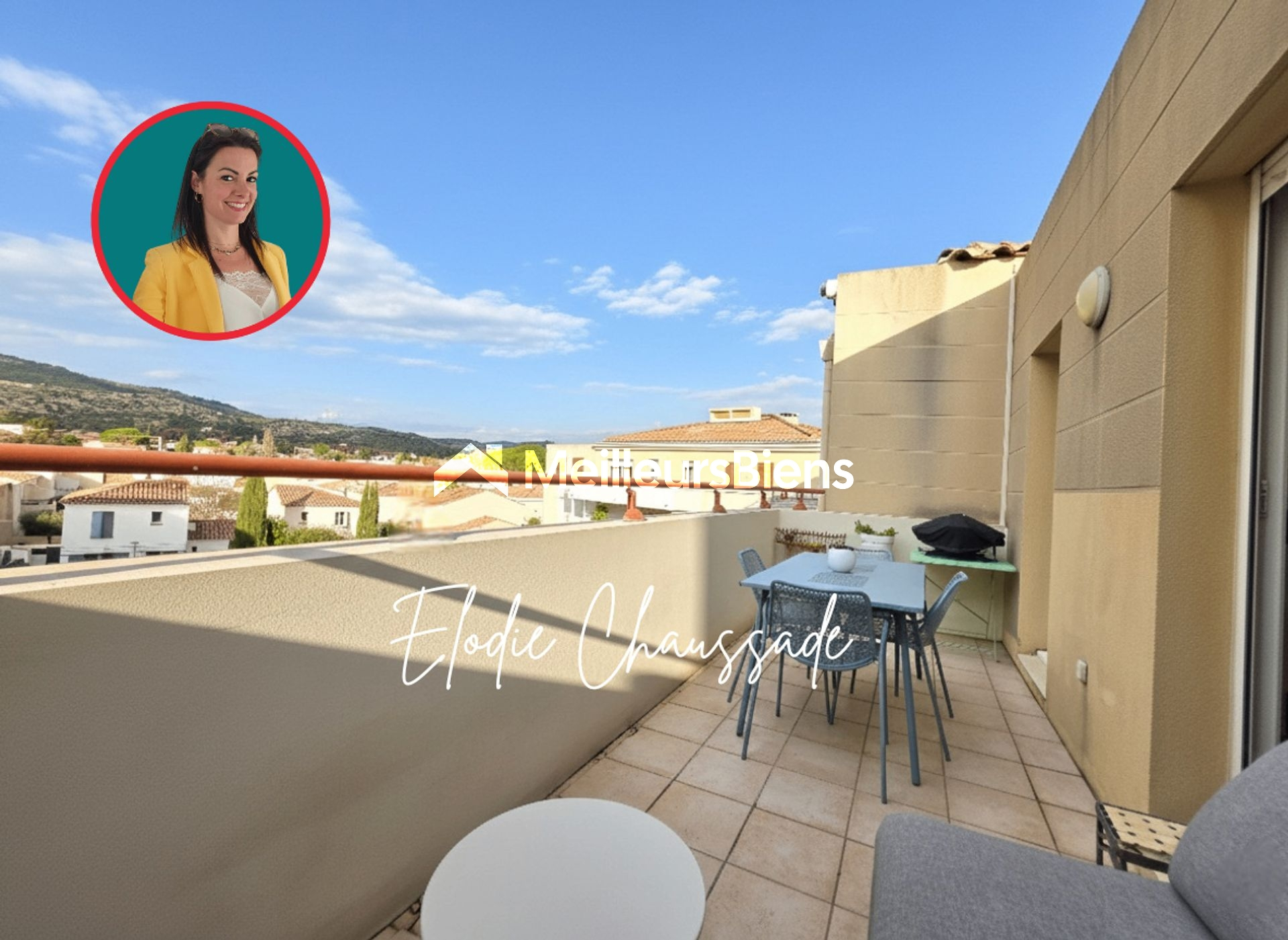 Superbe T3 avec terrasse et vue dégagée