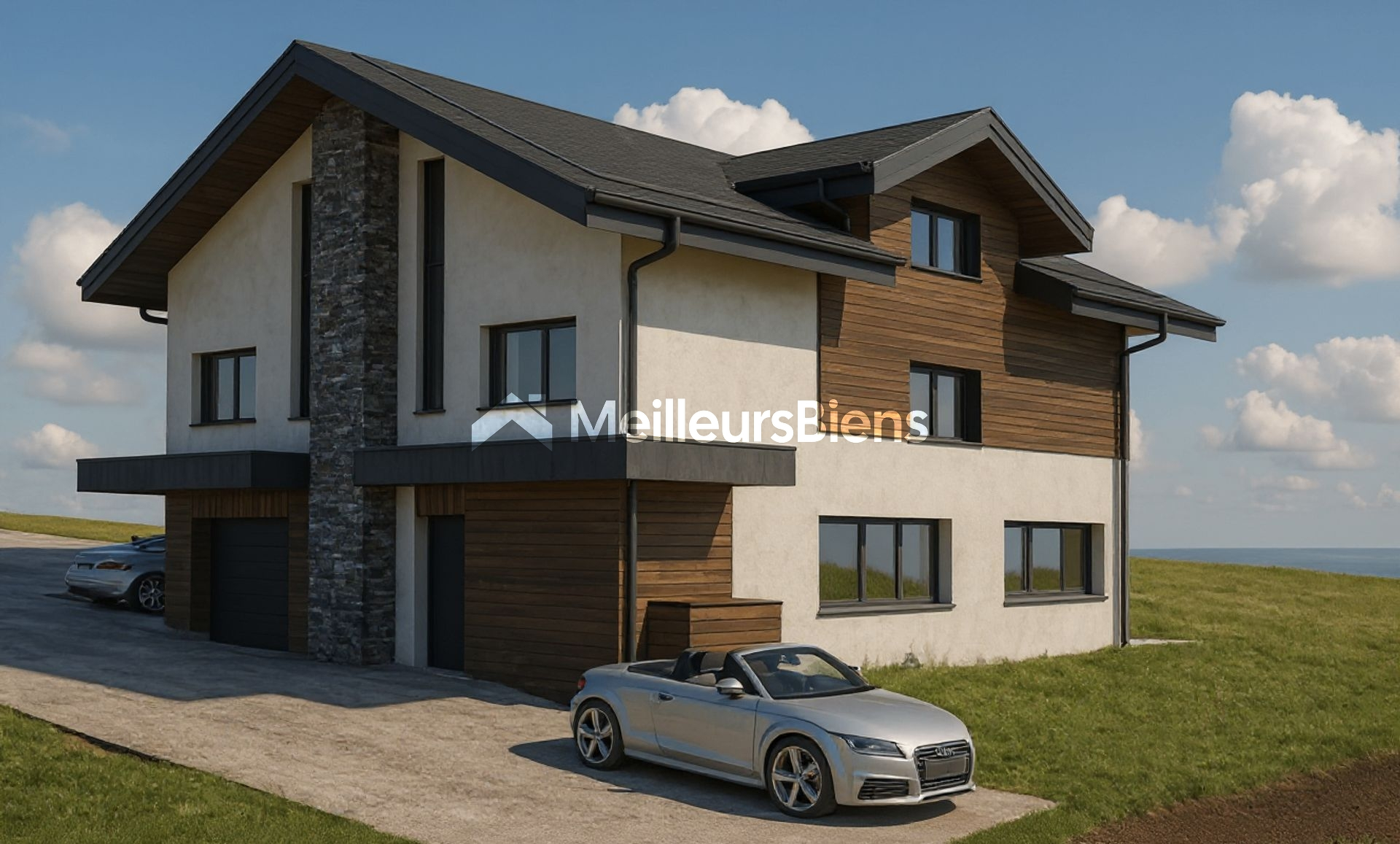 VEIGY (74) – Villa T5 Bas-Carbone – Jardin 400m² – Aux portes de Genève