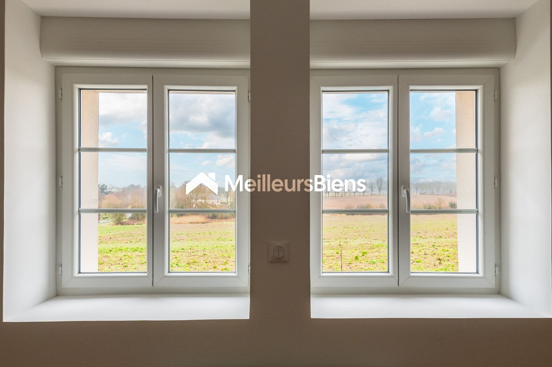 Duplex lumineux, volumes rares ,vue dégagée sur les champs
