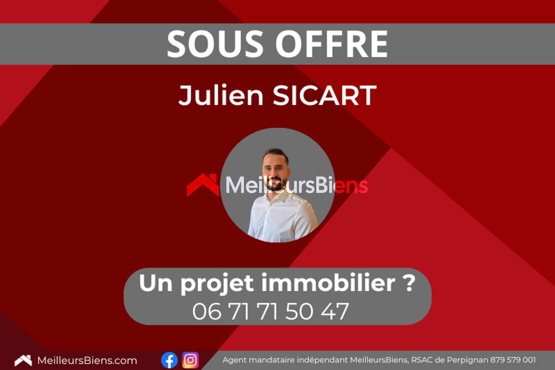 Villa plain pied 2 faces