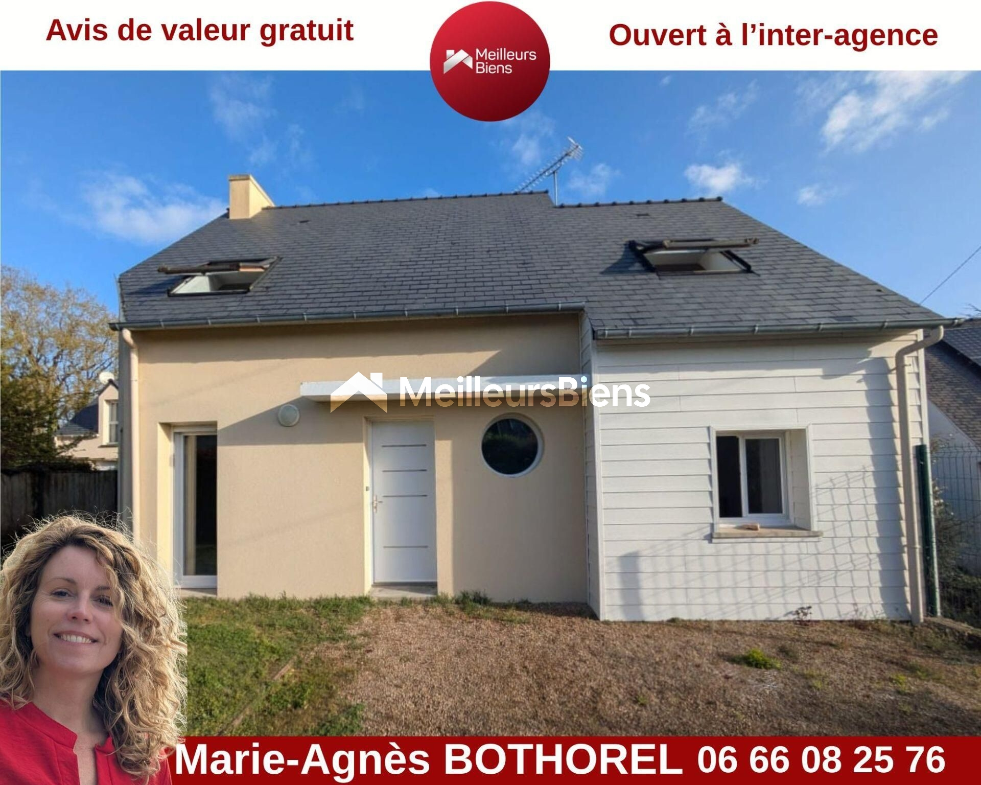 44410 ASSERAC - Dans un hameau, maison 4 chambres dont 1 au rdc - terrain clos