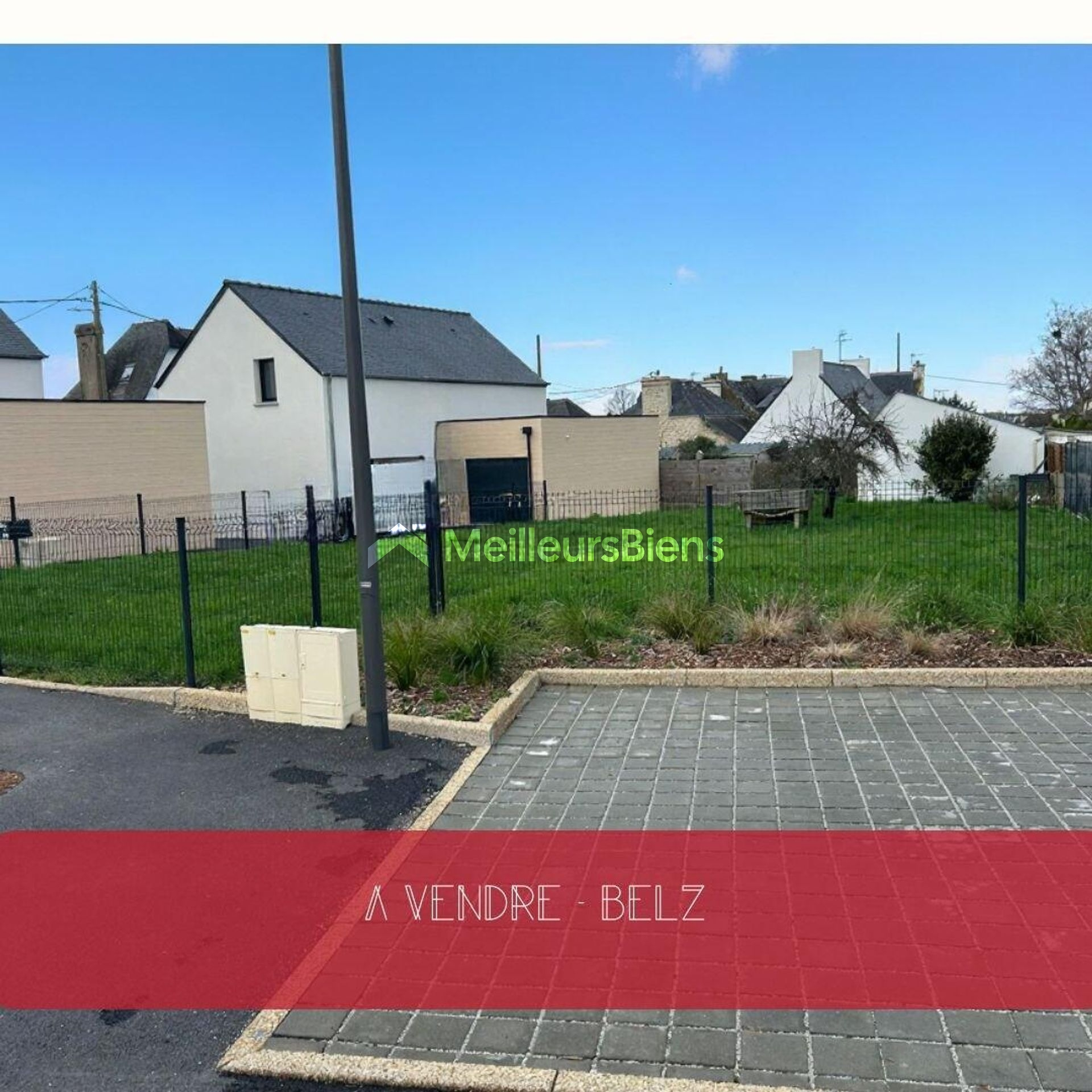 Terrain constructible à vendre à Belz – 468 m² – secteur Pont Lorois