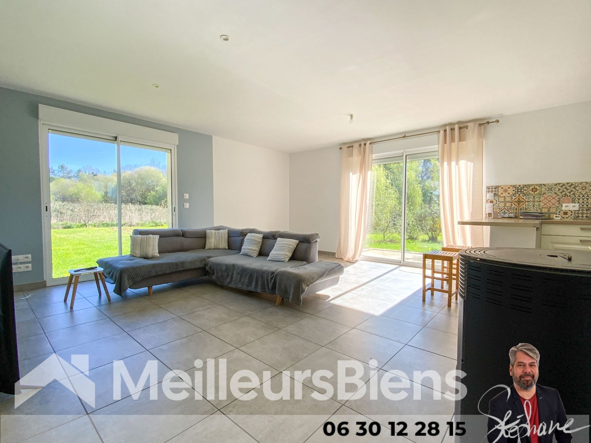 Maison plain pied 4 chambres dans Montendre