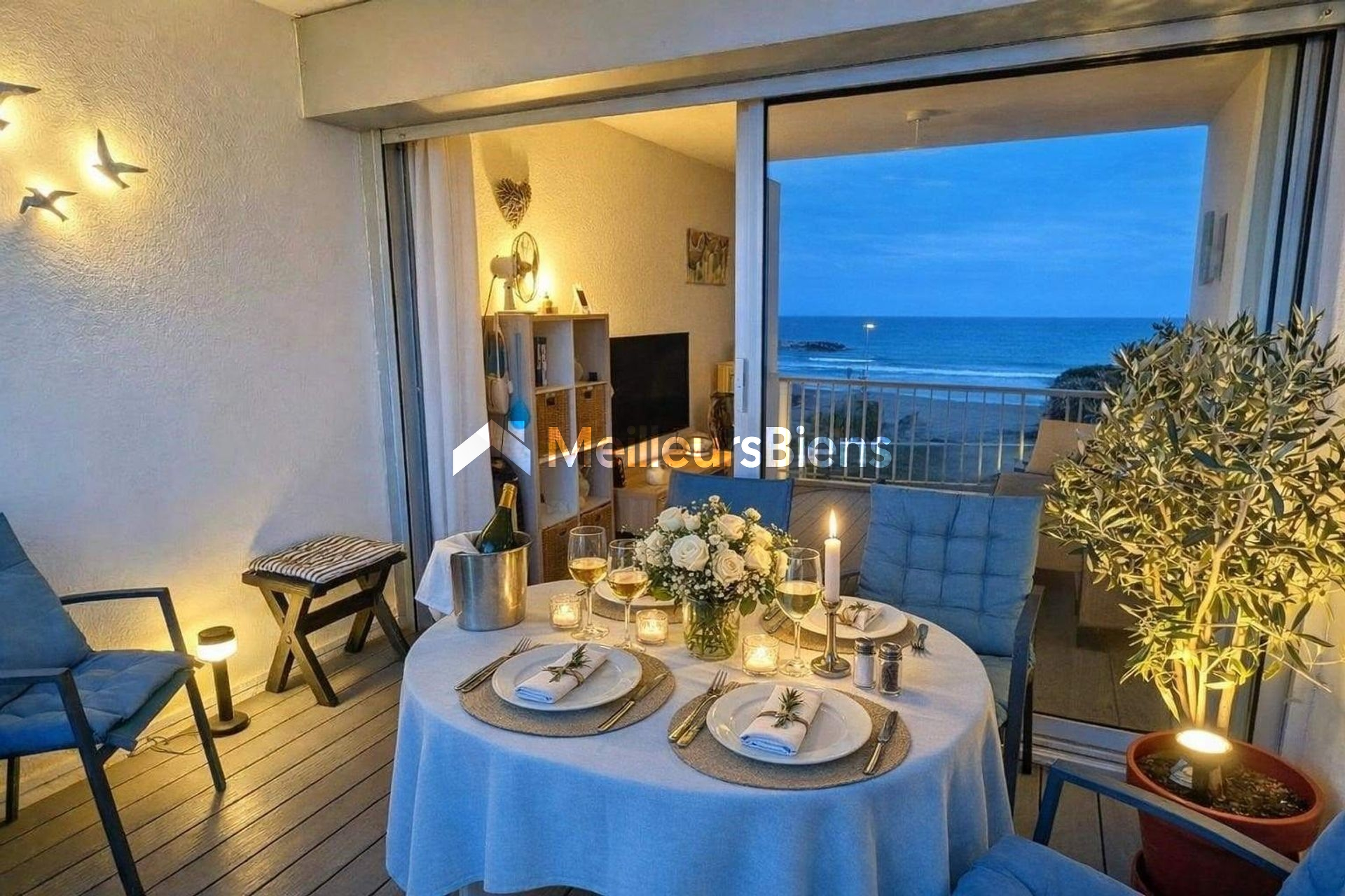 T2 RÉNOVÉ AVEC VUE MER À PALAVAS-LES-FLOTS