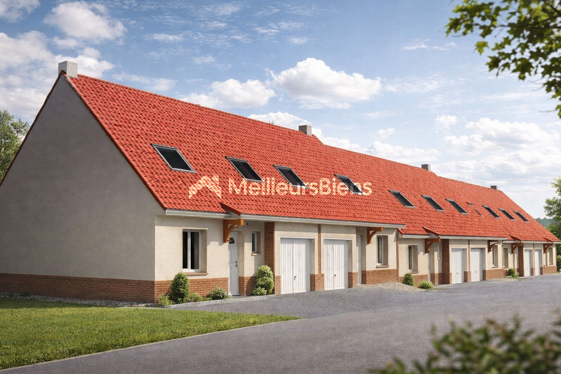 Projet à valoriser – Maisons à finir (clos couvert) – Auchel