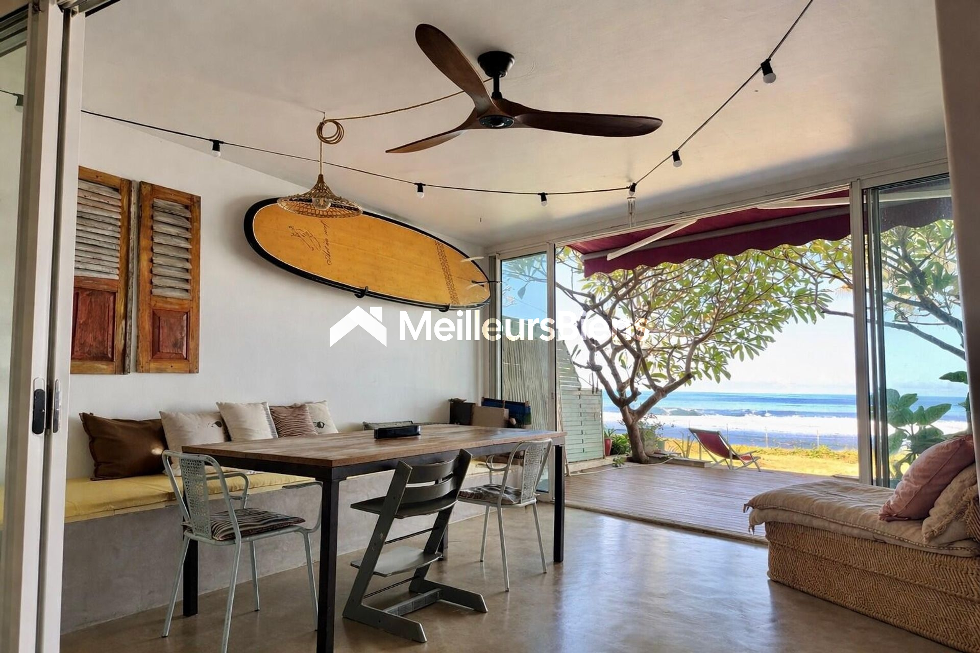 Duplex d’exception en front de mer à Saint-Leu