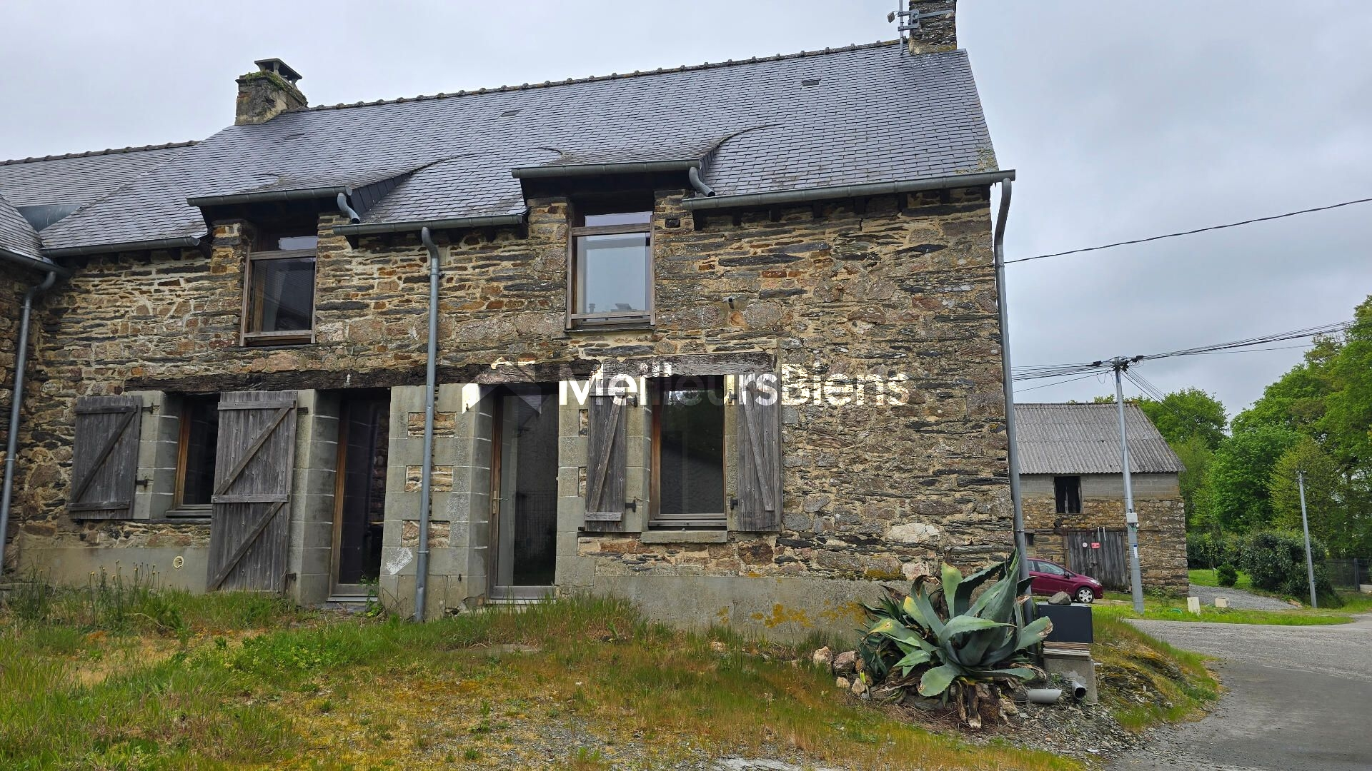Maison en pierre, à la campagne, 3 chambres