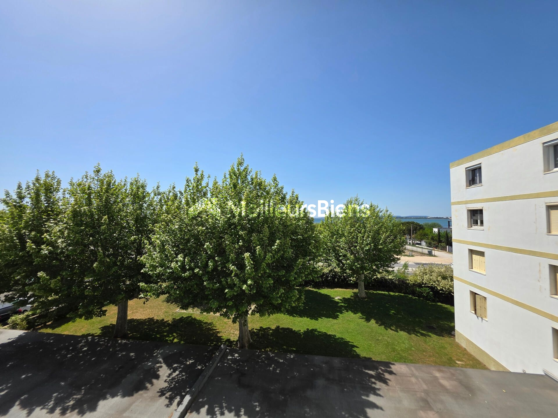 Appartement T4 rénové avec vue étang – Balcon plein sud