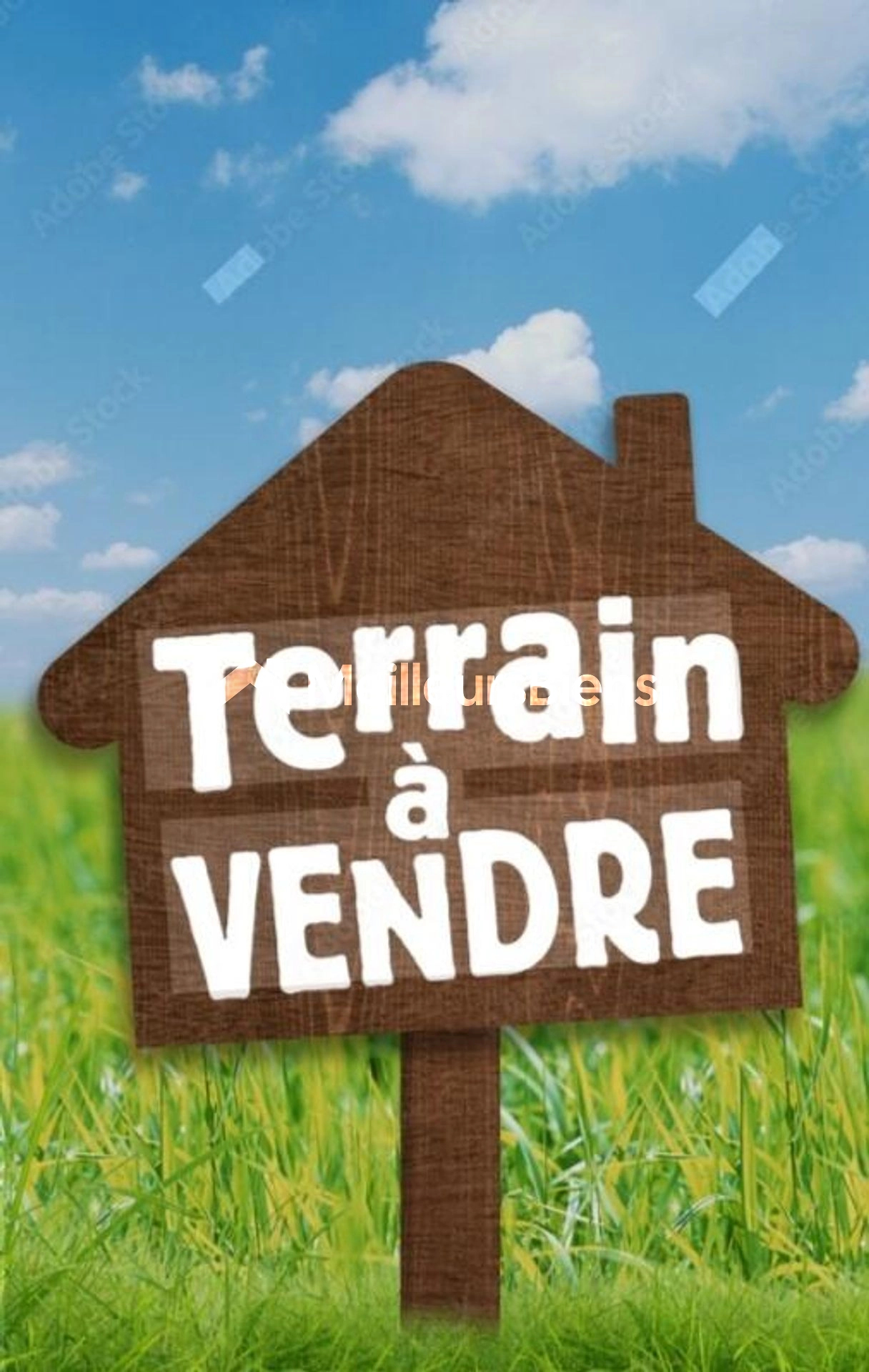 Terrain à bâtir borné de 626 m² à Pipriac, compteur d'eau en place