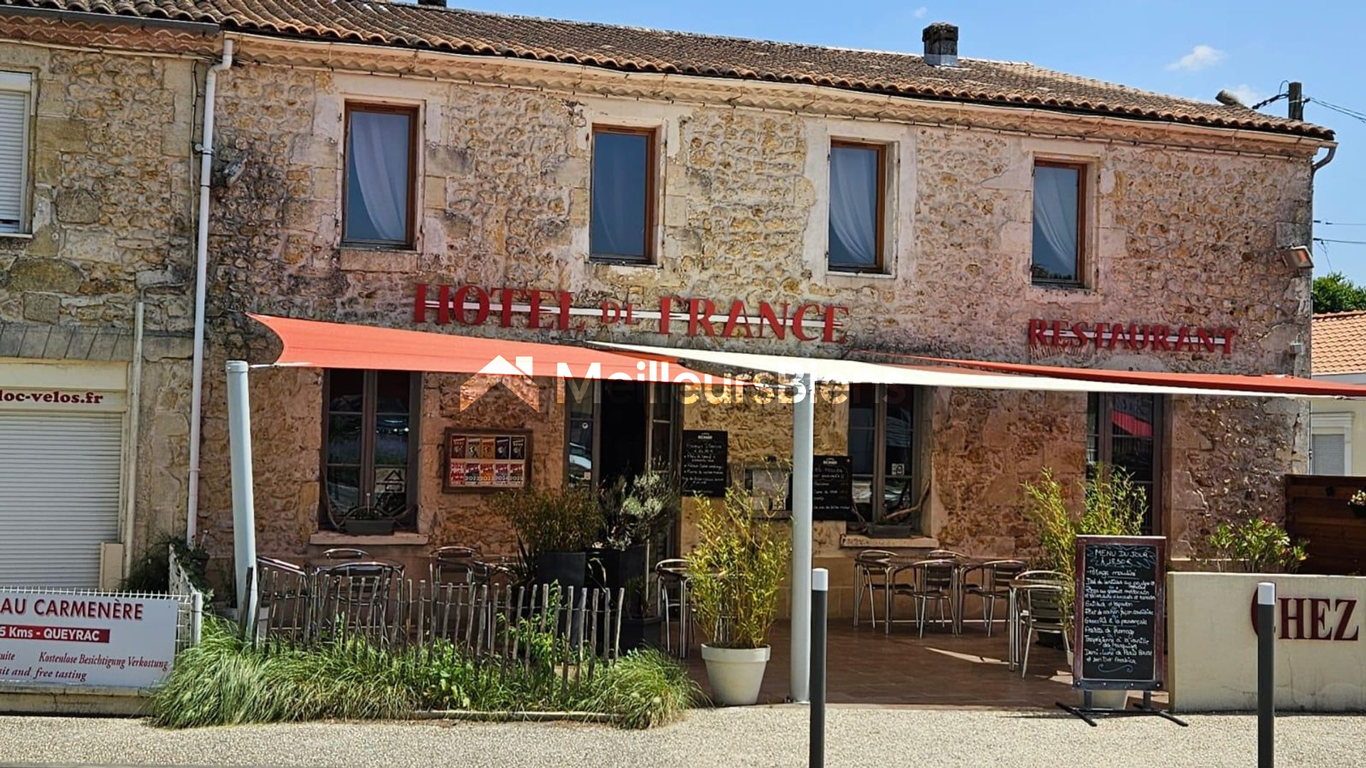 VOTRE HOTEL RESTAURANT - MURS, FONDS & L IV - À 33930 VENDAYS MONTALIVET - 507 M² HABITABLES